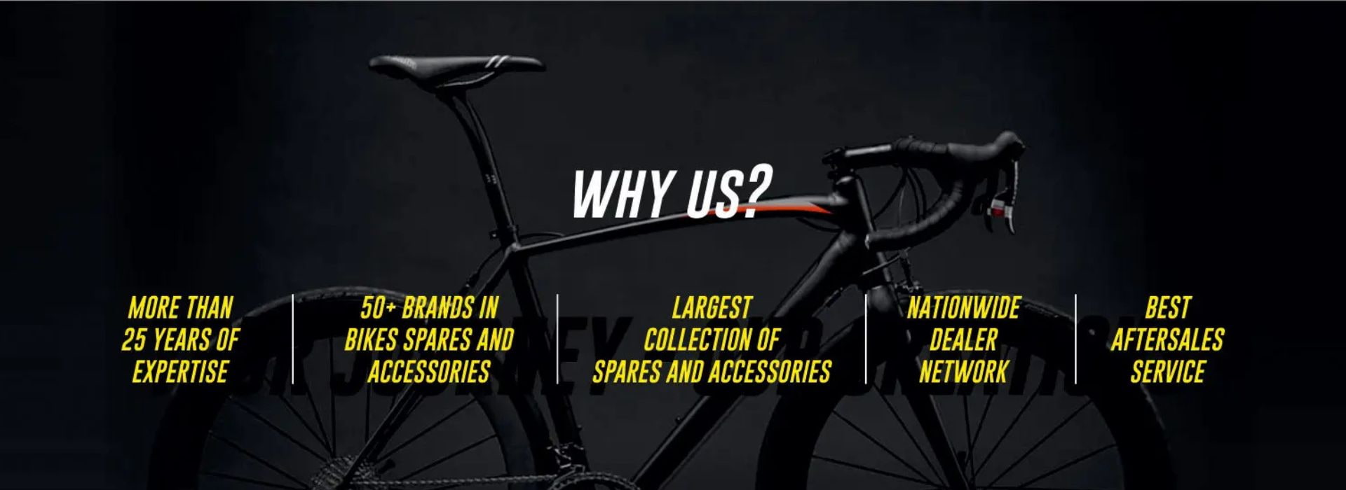 suncross bikes information banner